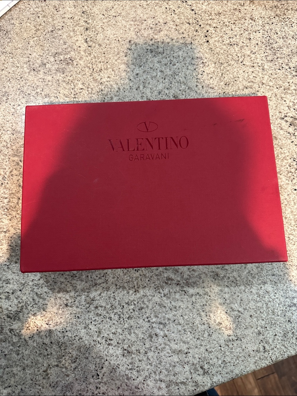 Valentino Garavani Red Sunglasses Accessories Box